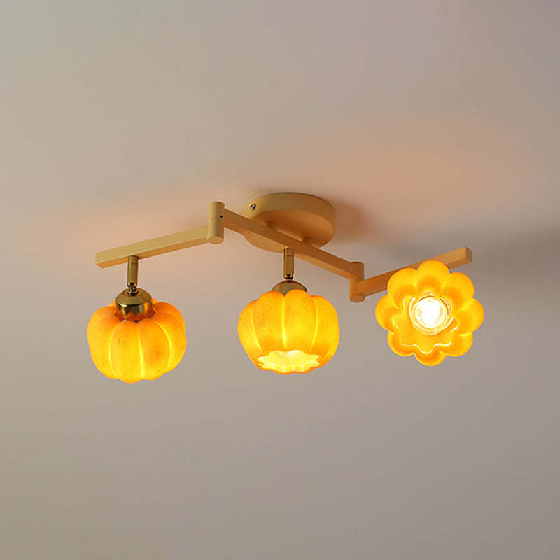 Nordic Resin Dome 2/3/4/5/6-Light Ceiling Light