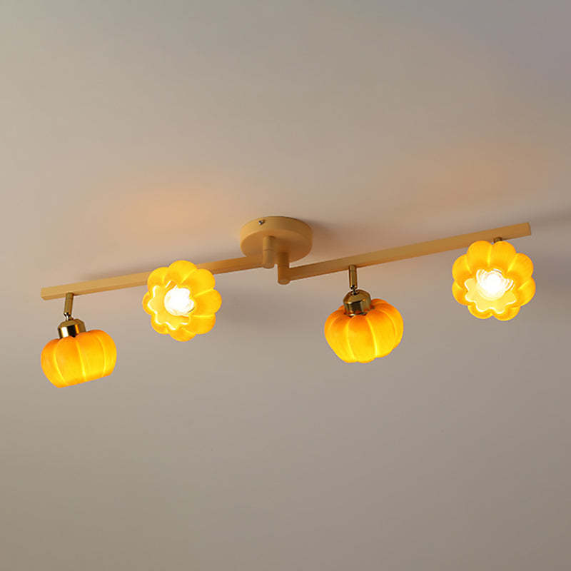 Nordic Resin Dome 2/3/4/5/6-Light Ceiling Light