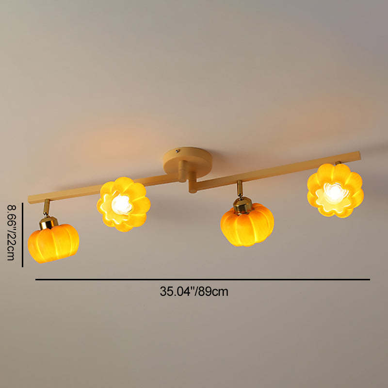 Nordic Resin Dome 2/3/4/5/6-Light Ceiling Light