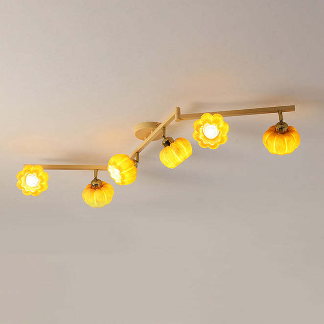 Nordic Resin Dome 2/3/4/5/6-Light Ceiling Light