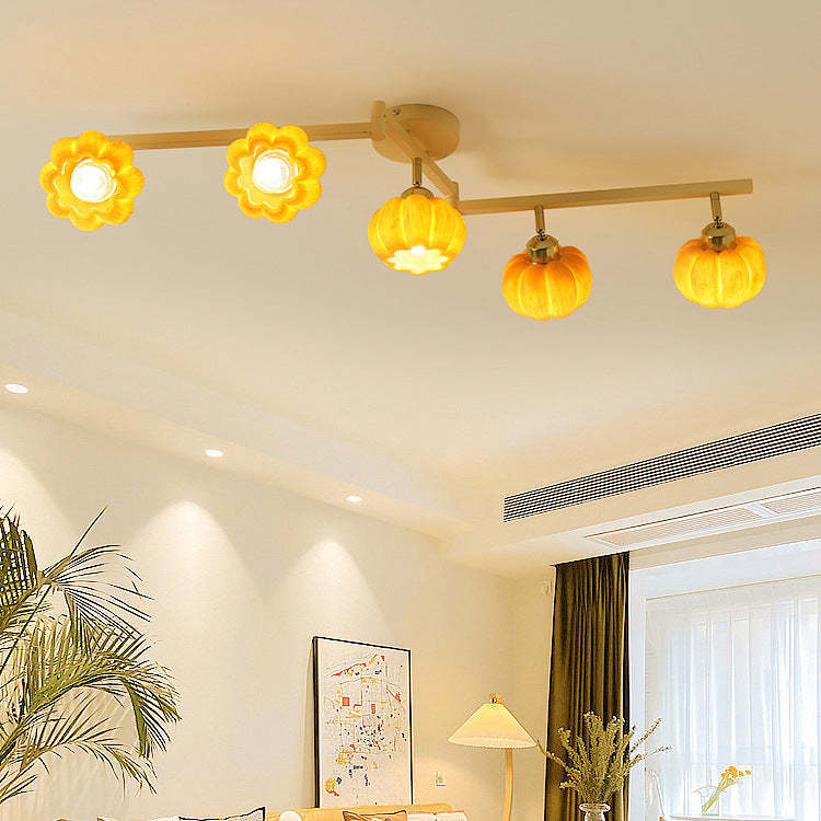 Nordic Resin Dome 2/3/4/5/6-Light Ceiling Light