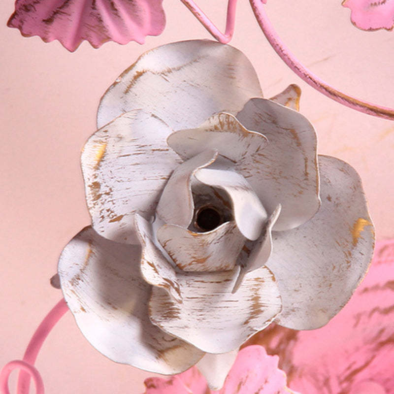 Nordic Glass Branch Flower 3-Light Ceiling Light