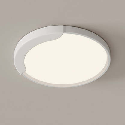 Minimalist Round Splicing LLDPE LED Flush Mount Light