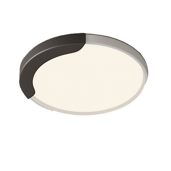 Minimalist Round Splicing LLDPE LED Flush Mount Light