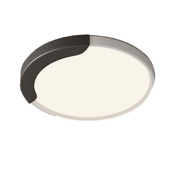 Minimalist Round Splicing LLDPE LED Flush Mount Light