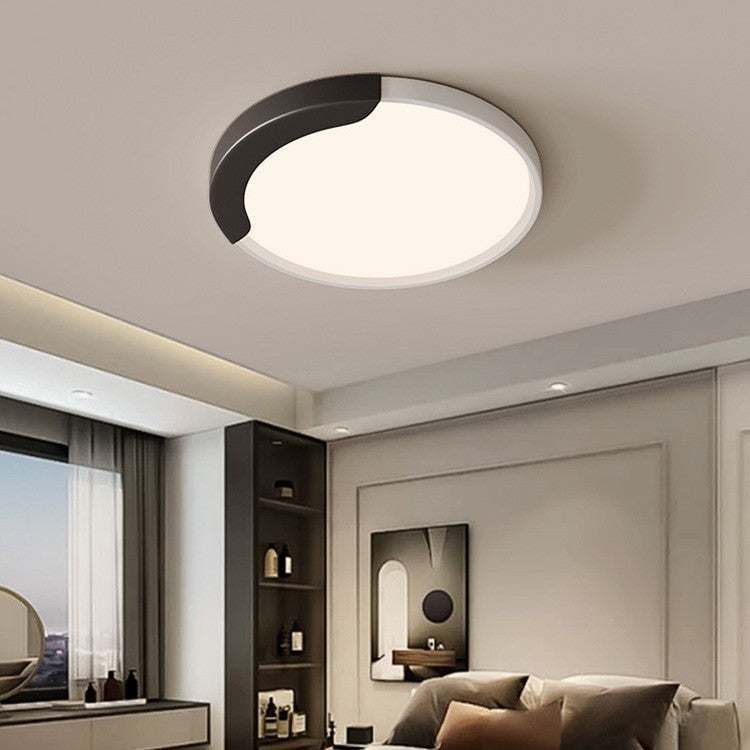 Minimalist Round Splicing LLDPE LED Flush Mount Light