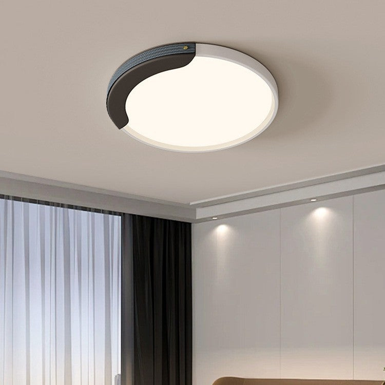 Minimalist Round Splicing LLDPE LED Flush Mount Light