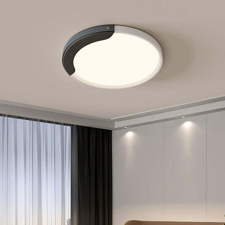 Minimalist Round Splicing LLDPE LED Flush Mount Light
