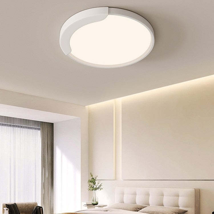 Minimalist Round Splicing LLDPE LED Flush Mount Light