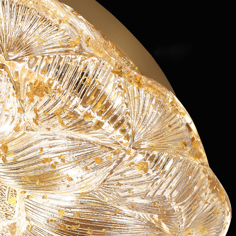 Contemporary Stainless Steel Lotus Ceiling Light — Infinitely Dimmable / 220V-240V For UK/AU