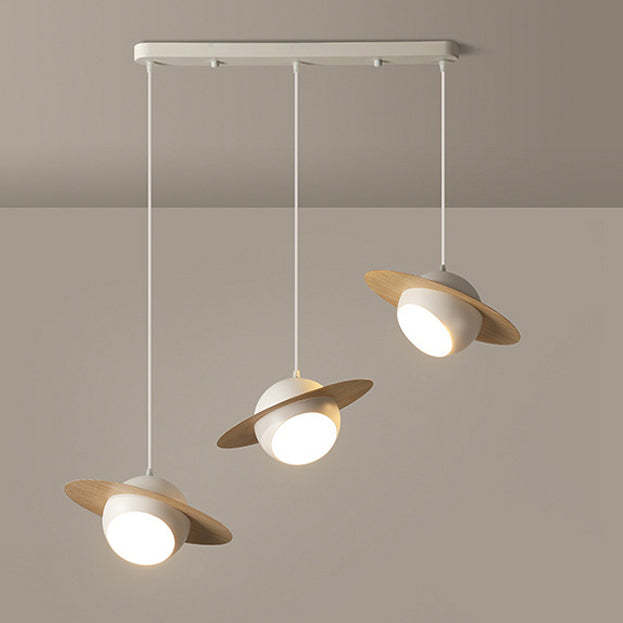 Nordic UFO Iron Aluminum Chandelier