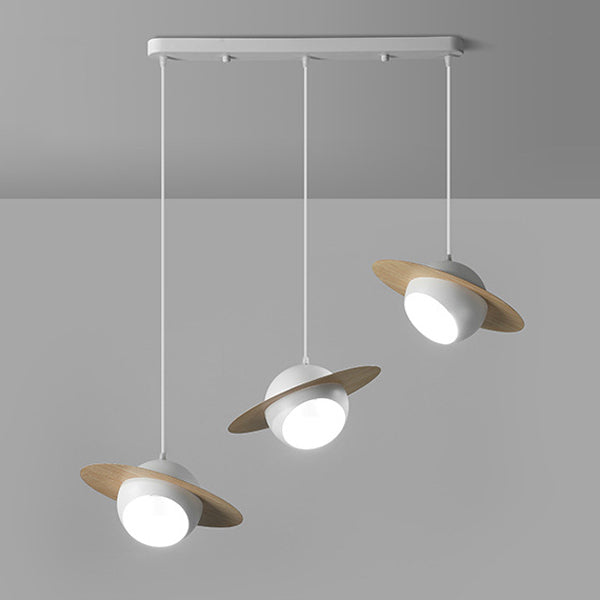 Nordic UFO Iron Aluminum Chandelier