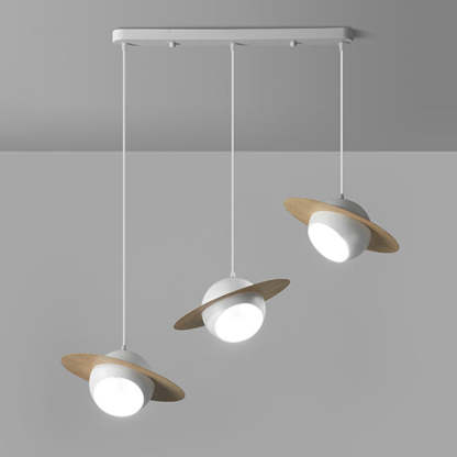 Nordic UFO Iron Aluminum Chandelier