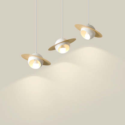 Nordic UFO Iron Aluminum Chandelier