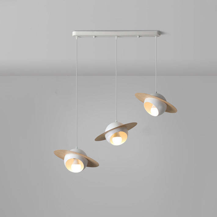 Nordic UFO Iron Aluminum Chandelier