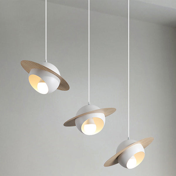 Nordic UFO Iron Aluminum Chandelier