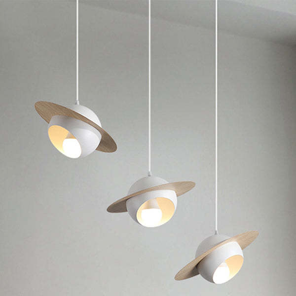 Nordic UFO Iron Aluminum Chandelier