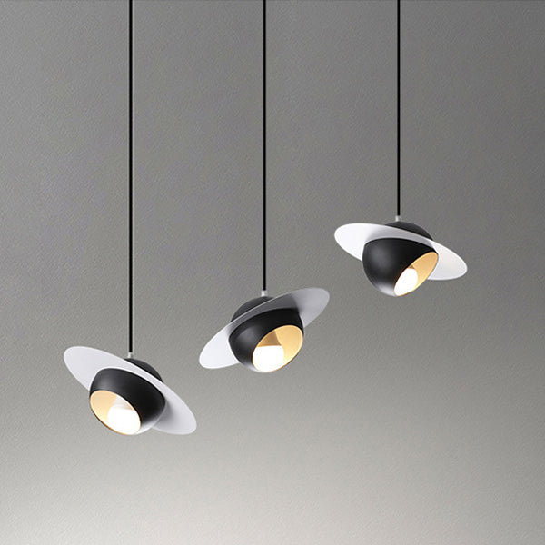 Nordic UFO Iron Aluminum Chandelier