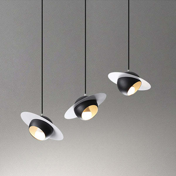 Nordic UFO Iron Aluminum Chandelier