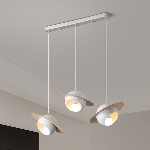 Nordic UFO Iron Aluminum Chandelier