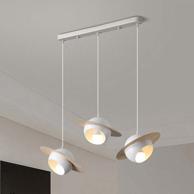 Nordic UFO Iron Aluminum Chandelier