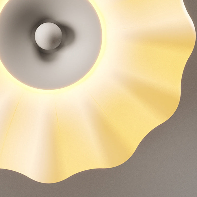 Nordic Pumpkin Iron Roto-Molded LED Ceiling Light
