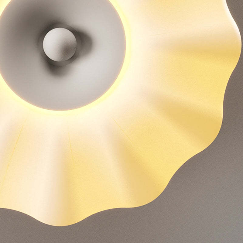Nordic Pumpkin Iron Roto-Molded LED Ceiling Light
