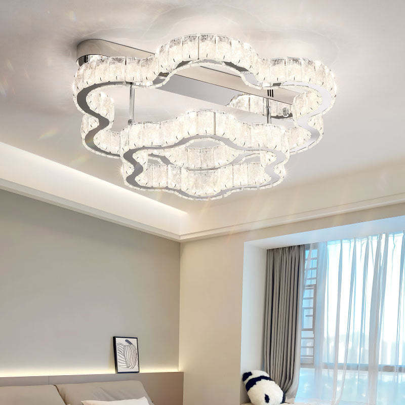 Scandinavian Double Clouds Ceiling Light