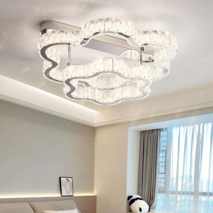 Scandinavian Double Clouds Ceiling Light