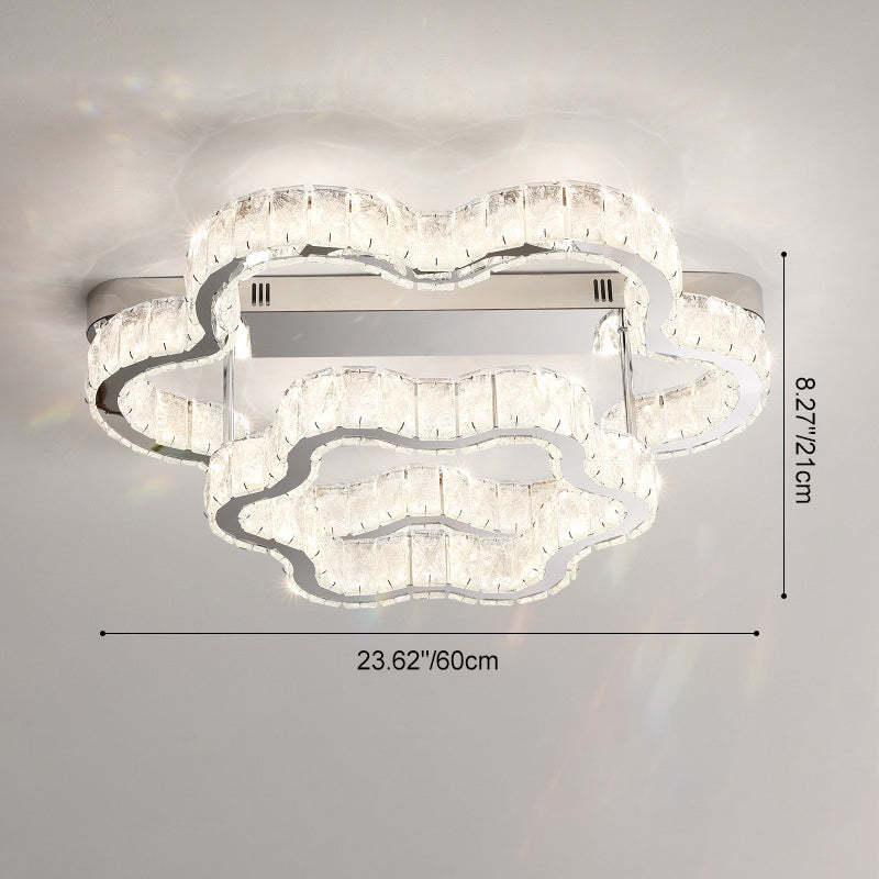 Scandinavian Double Clouds Ceiling Light