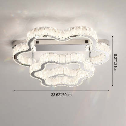 Scandinavian Double Clouds Ceiling Light