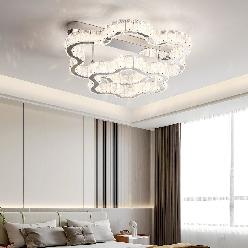 Scandinavian Double Clouds Ceiling Light