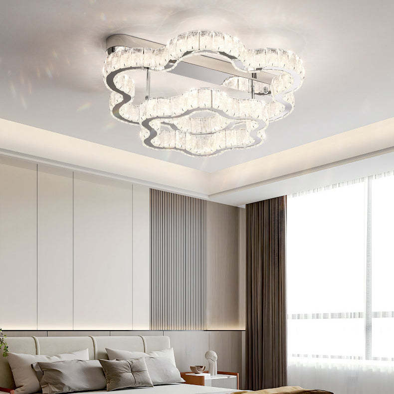 Scandinavian Double Clouds Ceiling Light