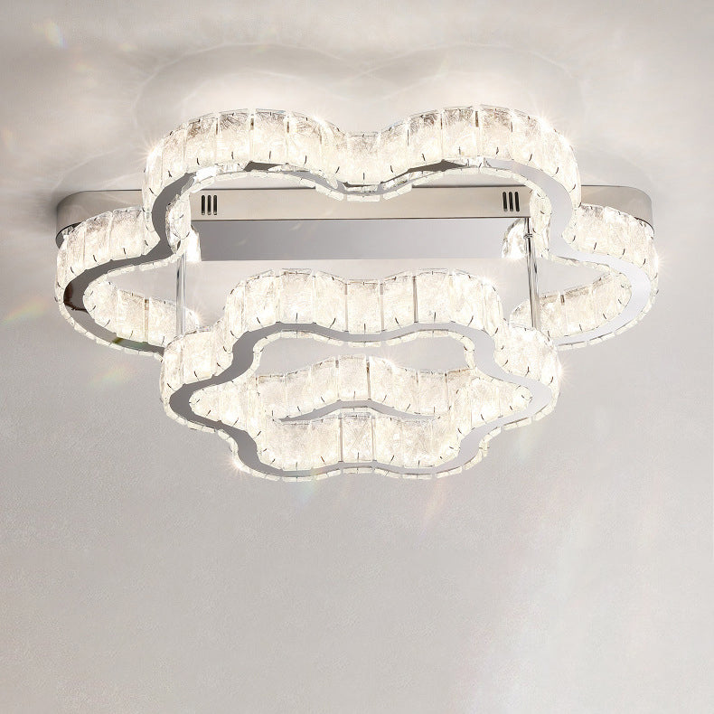 Scandinavian Double Clouds Ceiling Light