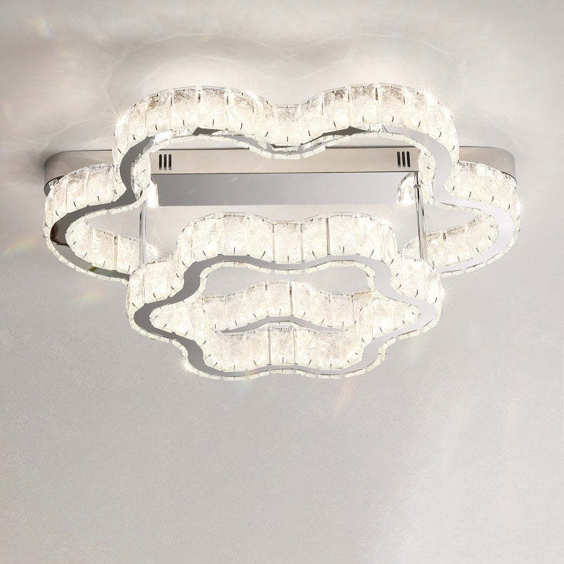 Scandinavian Double Clouds Ceiling Light