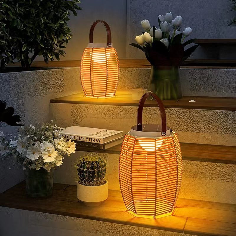 Minimalist Solar Octagonal Lantern Outdoor Light