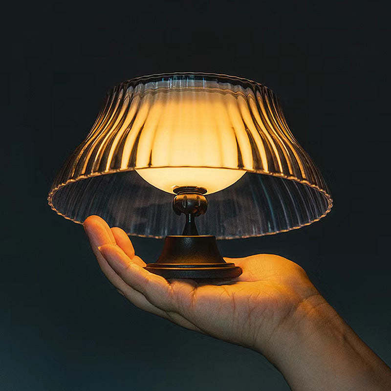 Minimalist Half Ball Curved Pole Iron LED Wall Sconce