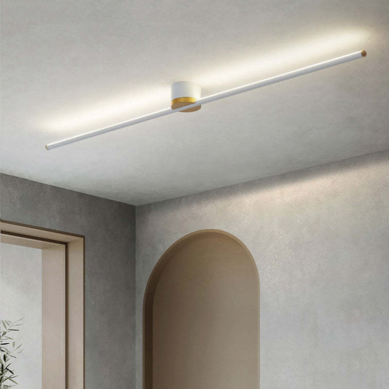 Minimalist Aluminum Silicone Long Strip Ceiling