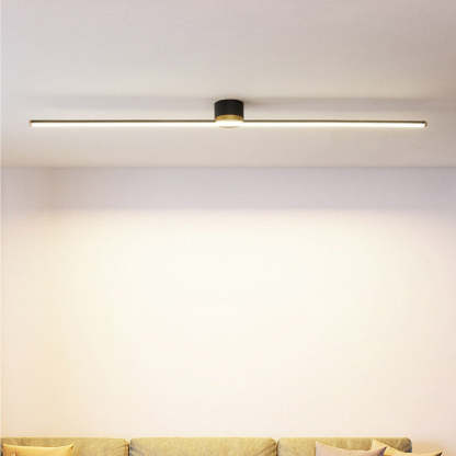 Minimalist Aluminum Silicone Long Strip Ceiling