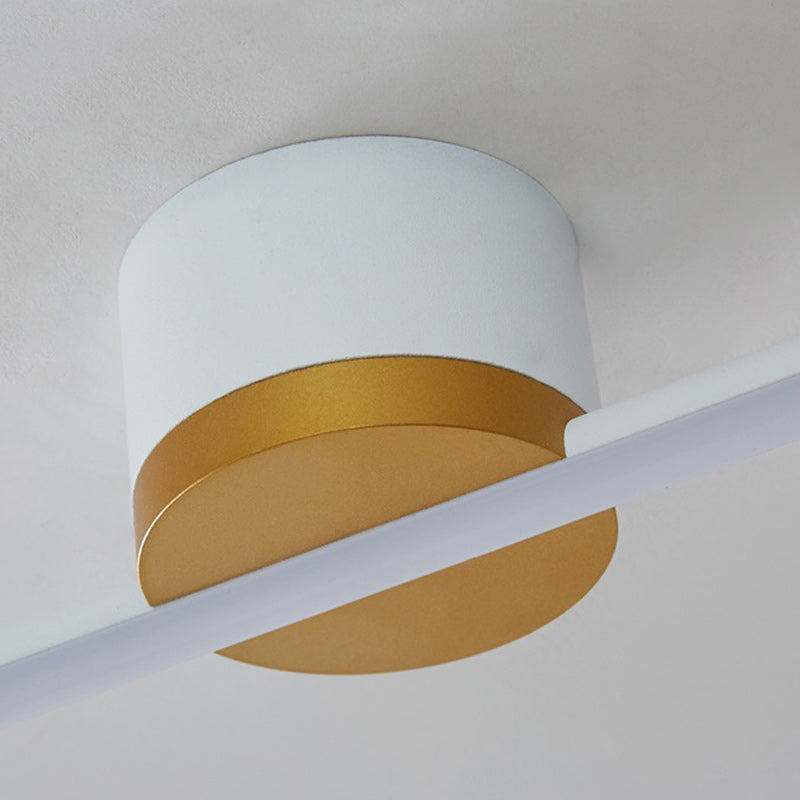 Minimalist Aluminum Silicone Long Strip Ceiling