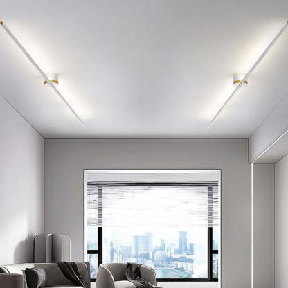 Minimalist Aluminum Silicone Long Strip Ceiling