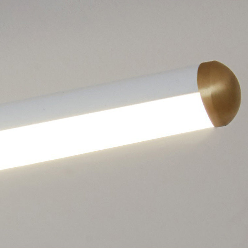 Minimalist Aluminum Silicone Long Strip Ceiling