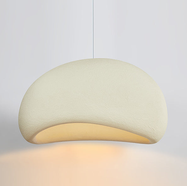 Nordic Oval Arch Polystyrene Pendant Light — Beige / 220V-240V For UK/AU