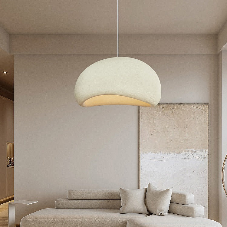 Nordic Oval Arch Polystyrene Pendant Light — Blue / 110V-120V For US/CA