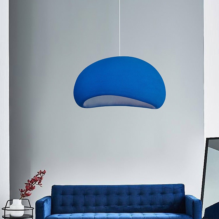 Nordic Oval Arch Polystyrene Pendant Light — Blue / 220V-240V For UK/AU