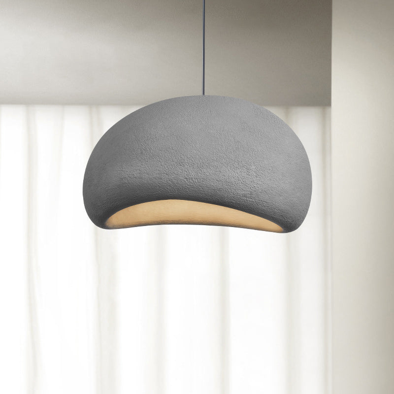 Nordic Oval Arch Polystyrene Pendant Light — Gray / 110V-120V For US/CA