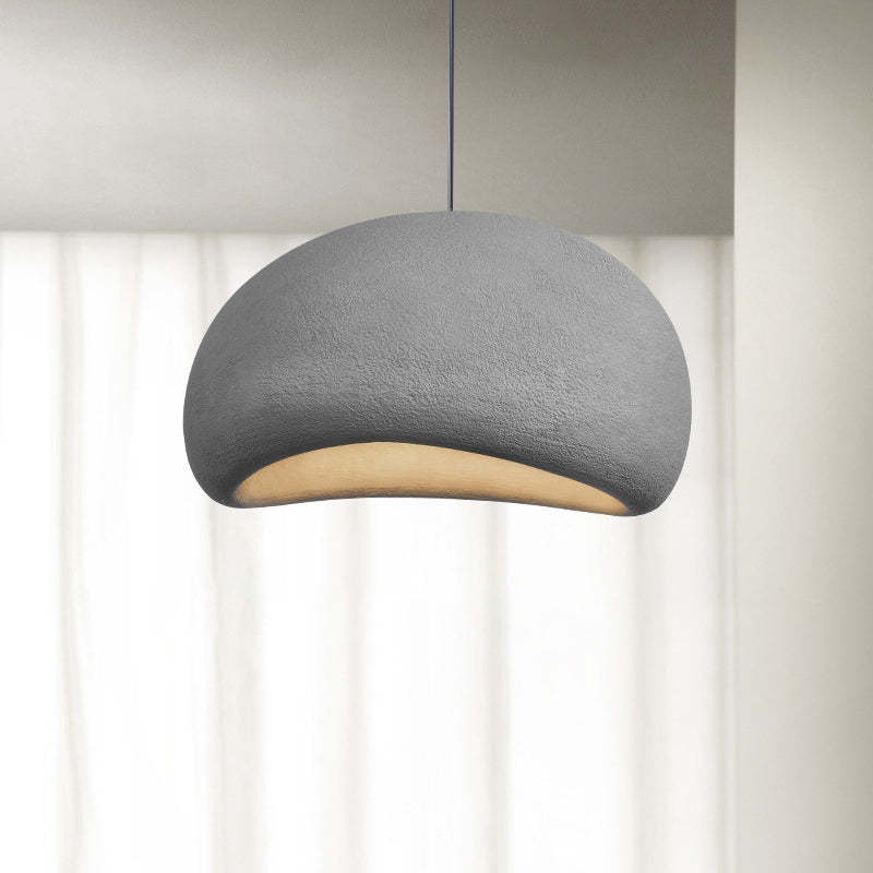Nordic Oval Arch Polystyrene Pendant Light — Gray / 110V-120V For US/CA