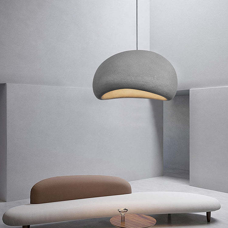 Nordic Oval Arch Polystyrene Pendant Light — Blue / 110V-120V For US/CA