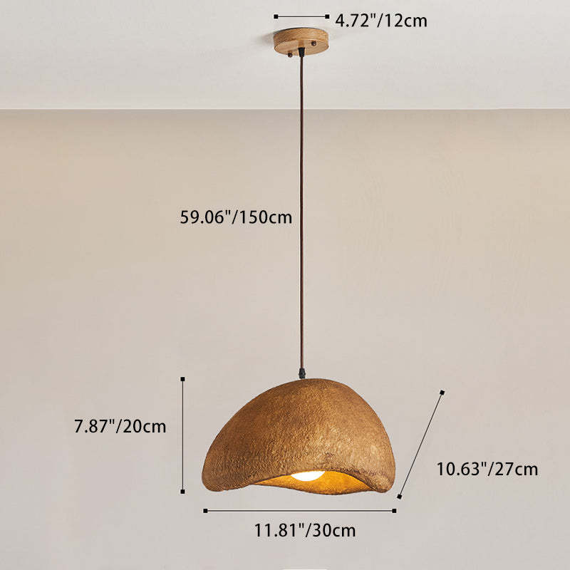 Vintage Irregular Cloud Iron Resin Pendant Light