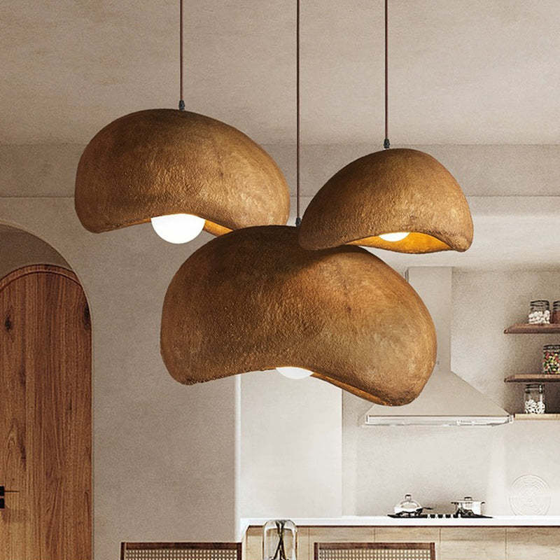 Vintage Irregular Cloud Iron Resin Pendant Light